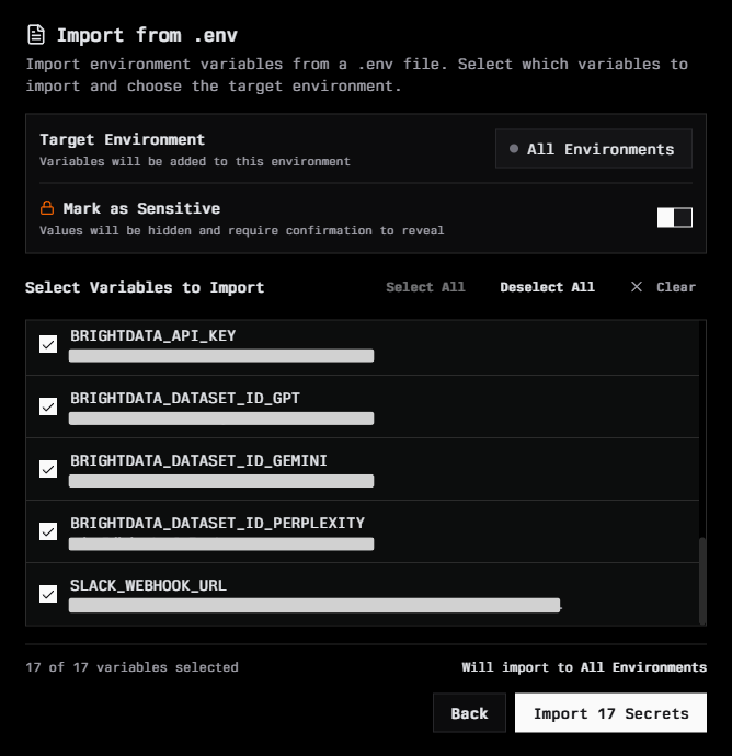 Secrets & Credentials Management | Origin Docs